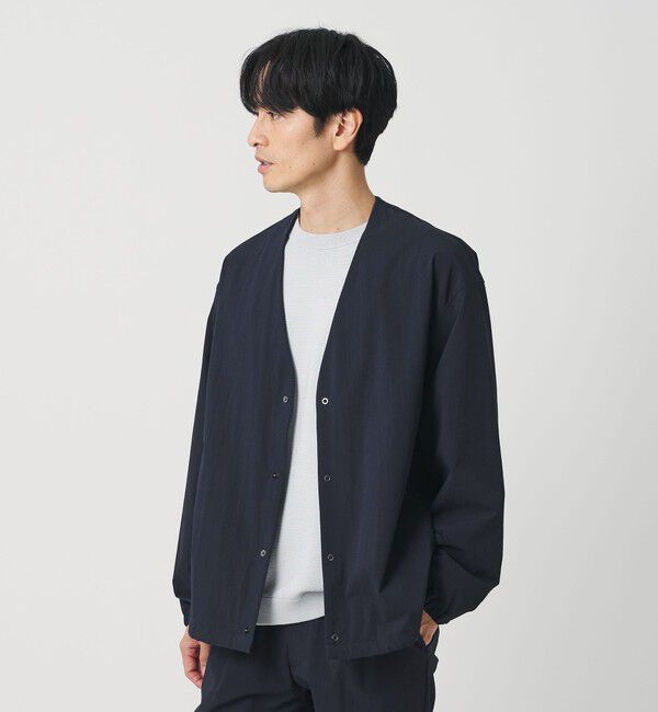 BEAUTY&YOUTH UNITED ARROWS「360&deg;MASTER スナップ アジャスト カーディガン セットアップ対応 撥水 ストレッチ ウォッシャブル」|カーディガン|NAVY
