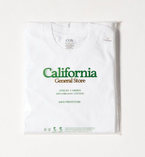 California General Store「＜CGS.＞オーガニック コットン 2パック Tシャツ」|Tシャツ・カットソー|