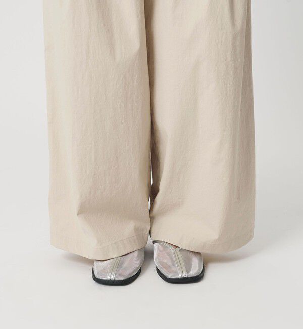 BEAUTY&YOUTH UNITED ARROWS「ナイロンコットン ワイドタックパンツ ウォッシャブル」|その他|