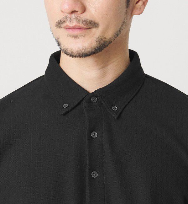 BEAUTY&YOUTH UNITED ARROWS「【WEB限定 WARDROBE SMART】ステイ クリーン ピケ BD ポロシャツ【抗菌・防臭】」|ポロシャツ|