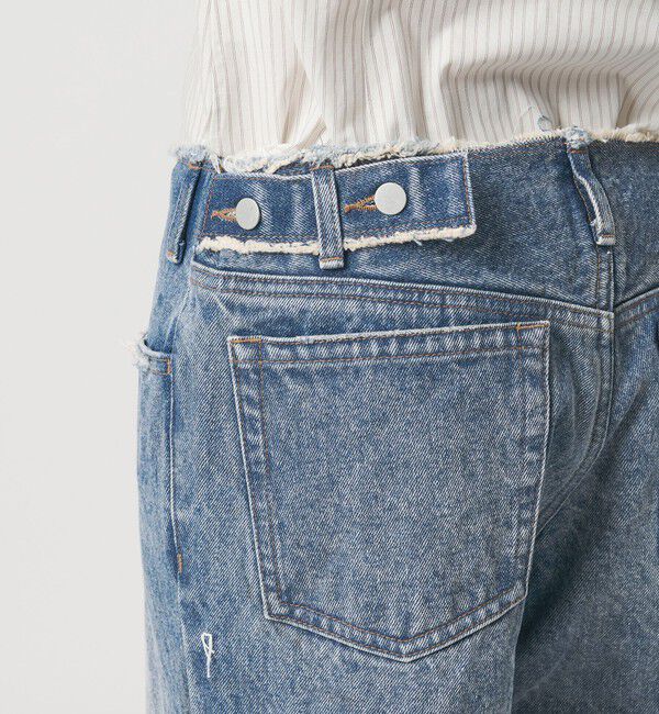 ATTISESSION「＜ATTISESSION＞5ポケット ダメージ  デニム パンツ」|デニム|
