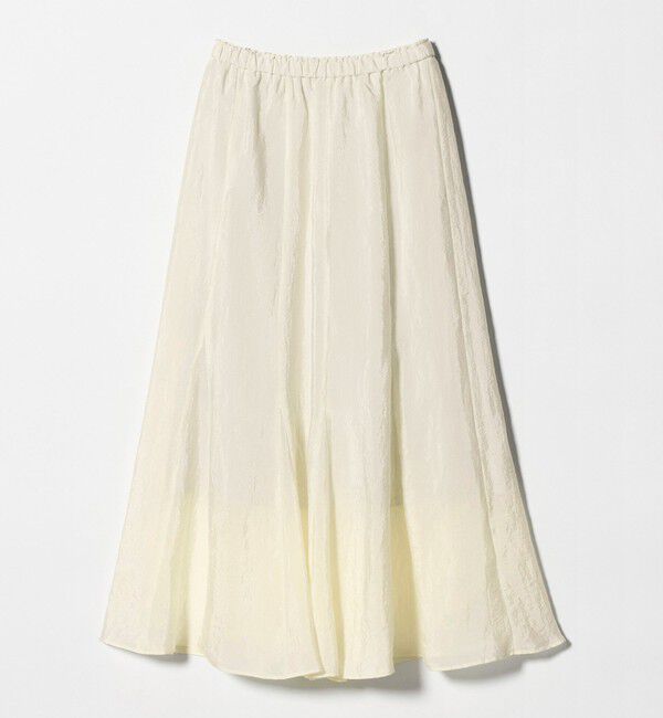 BEAUTY&YOUTH UNITED ARROWS「セルロースナイロン ワッシャーロングスカート ウォッシャブル」|スカート|