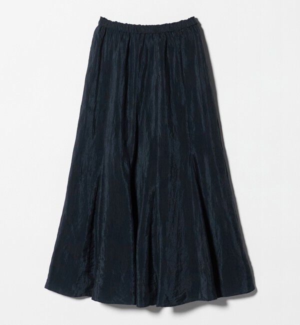 BEAUTY&YOUTH UNITED ARROWS「セルロースナイロン ワッシャーロングスカート ウォッシャブル」|スカート|