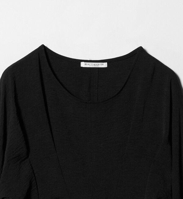 BEAUTY&YOUTH UNITED ARROWS「【WEB限定】ウエストタック ペプラムプルオーバー ウォッシャブル」|Tシャツ・カットソー|