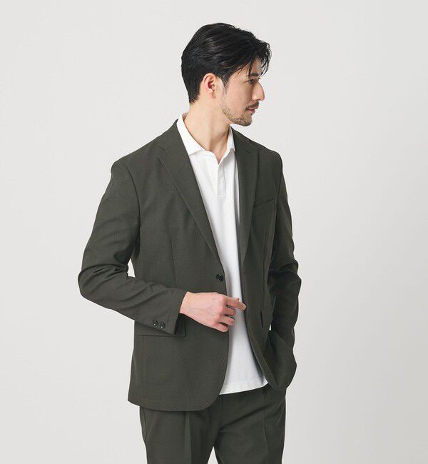 BEAUTY&YOUTH UNITED ARROWS「【WEB限定 WARDROBE SMART】ライト オックスフォード セットアップ/ジャケット＆イージーパンツ」|スーツ|