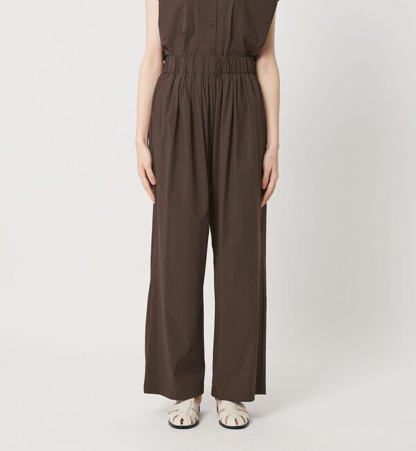 BEAUTY&YOUTH UNITED ARROWS「【WEB限定 Wardrobe DAILY MINIMAL】オープンカラーシャツ＆イージーパンツ 接触冷感 UVカット はっ水」|オールインワン|