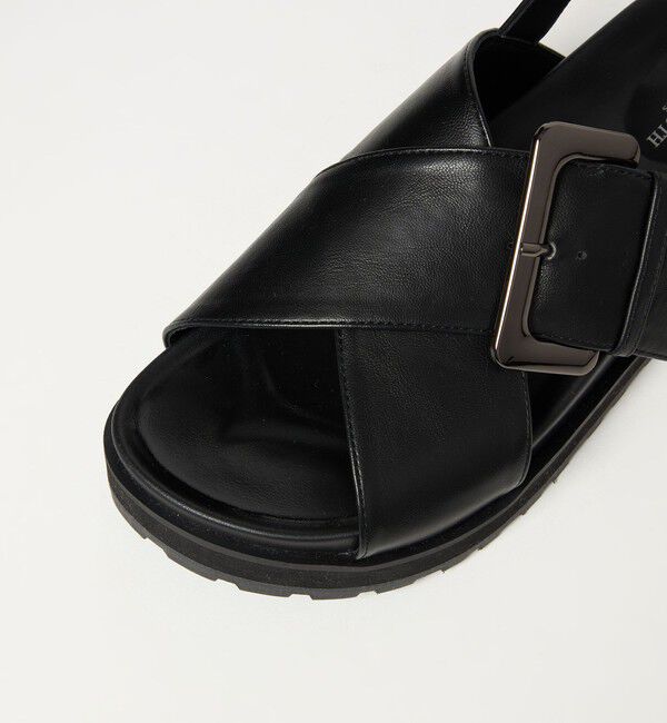 BEAUTY&YOUTH UNITED ARROWS「ビッグバックル クロスストラップ サンダル」|サンダル|