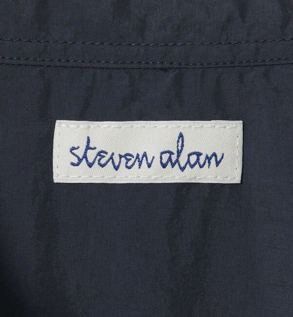 STEVEN ALAN「＜Steven Alan エアリーナイロン レギュラーカラー シャツ LOOSE」|シャツ・ブラウス|