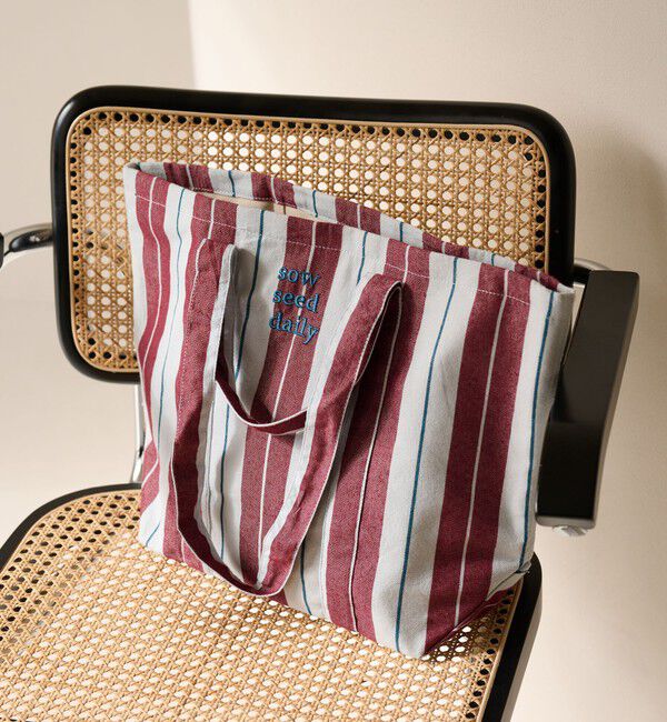 BEAUTY&YOUTH UNITED ARROWS「【別注】＜beej＞ストライプ 2WAY トートバッグ」|トートバッグ|