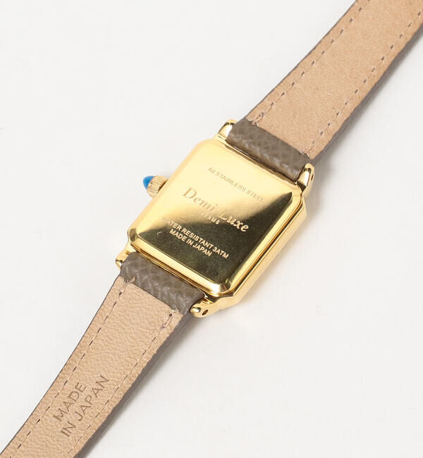 Demi-Luxe BEAMS 「Dバックル レザーウォッチ」|腕時計|