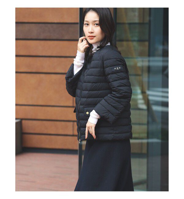 Demi-Luxe BEAMS 「【別注】TATRAS / ACACIA ノーカラー ライトダウンジャケット」|ブルゾン・スタジャン|