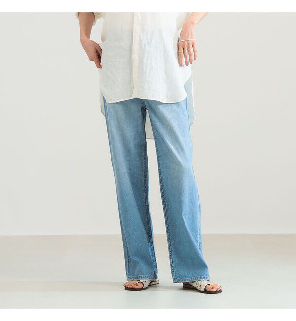 Demi-Luxe BEAMS 「【別注】upper hights / LAZY NIECE デニムパンツ」|デニム|