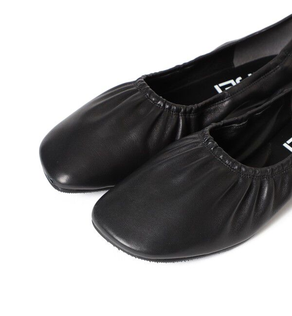 Demi-Luxe BEAMS 「SHISEI / ギャザー バレエシューズ」|パンプス|