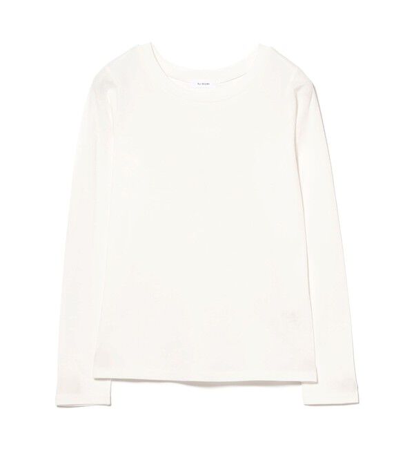 Ray BEAMS 「ベーシック ロングスリーブ Tシャツ」|Tシャツ・カットソー|WHITE