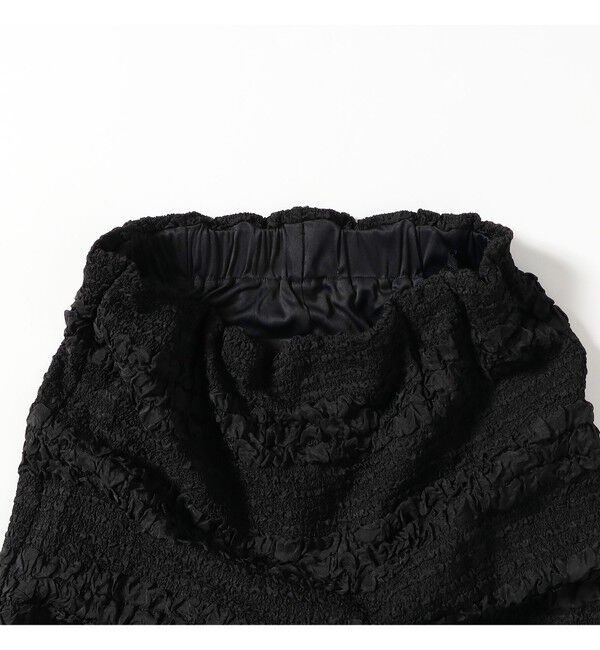 Ray BEAMS 「シャーリング ボーダー スカート」|スカート|