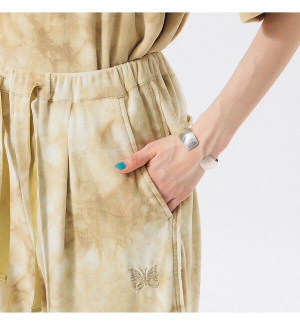 BEAMSBOY「【別注】NEEDELS / ベロア パンツ」|チノ|