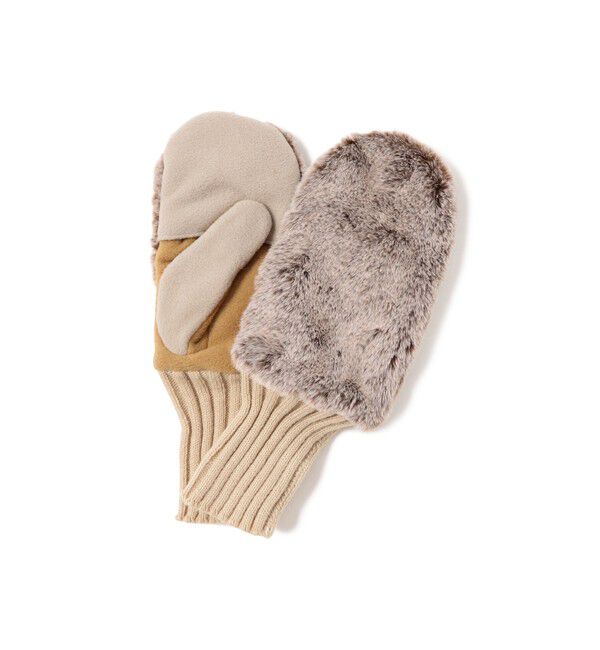 BEAMSBOY「フェイクファー ミトン 25FW」|手袋|