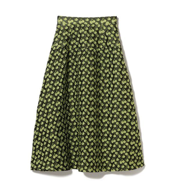 Ray BEAMS 「フラワー ジャカード フレア スカート」|スカート|