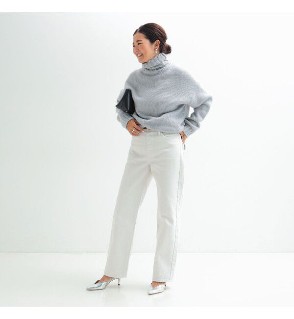 Demi-Luxe BEAMS 「upper hights / THE CECILIE BONE デニムパンツ」|デニム|