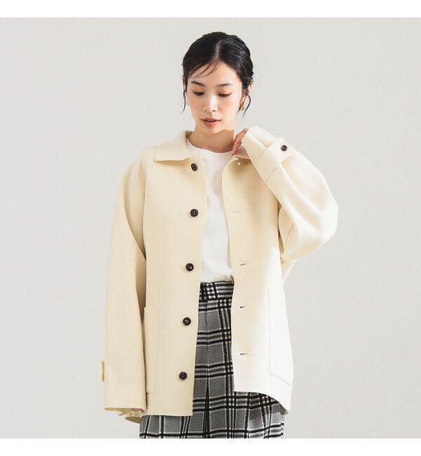 Demi-Luxe BEAMS 「BATONER / ミラノリブ カバーオール」|ブルゾン・スタジャン|