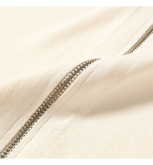 Ray BEAMS 「フレンチスリーブ ジップ ポロ カーディガン」|ニット・セーター|