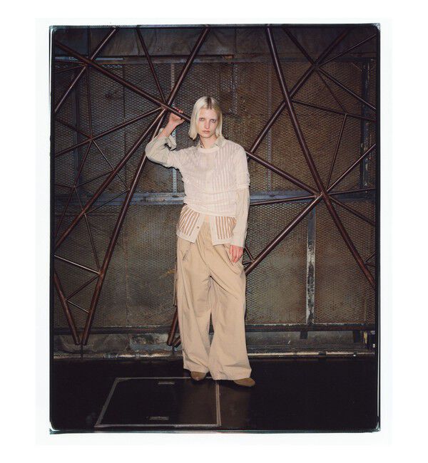 BEAMSBOY「maturely / ウール ショートスリーブ アンド アームカバー」|ニット・セーター|