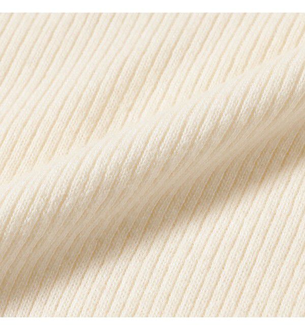 Ray BEAMS 「リブ オフショルダー プルオーバー」|ニット・セーター|