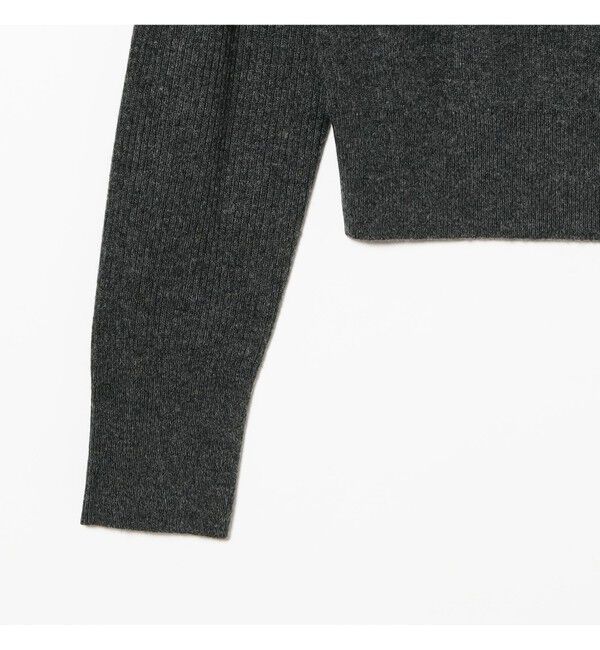 Ray BEAMS 「リブ オフショルダー プルオーバー」|ニット・セーター|