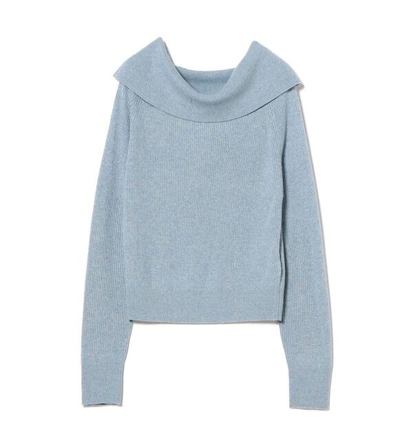 Ray BEAMS 「リブ オフショルダー プルオーバー」|ニット・セーター|