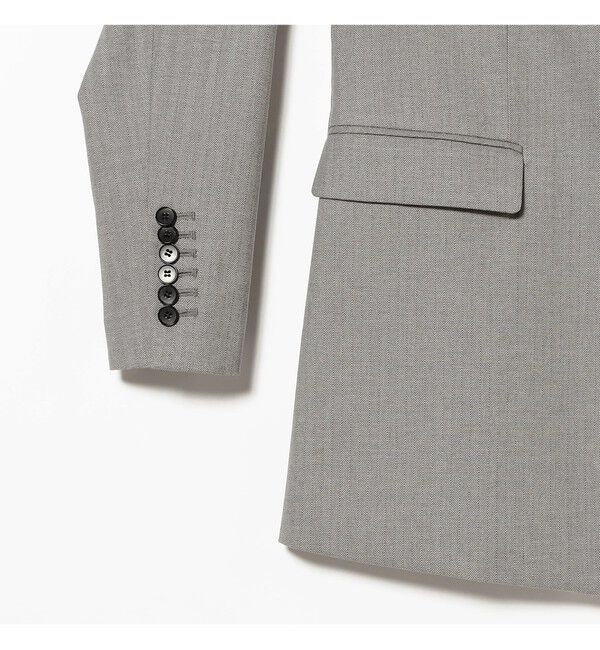 Ray BEAMS 「RBS / ヘリンボーン 2ボタン ジャケット」|テーラードジャケット|