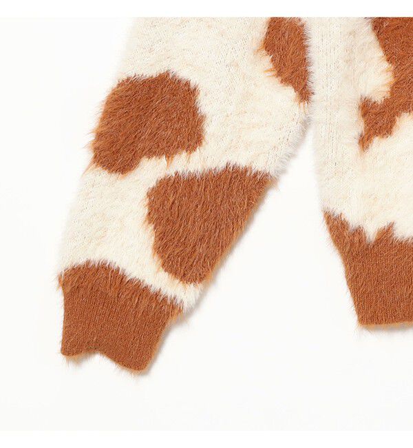 Ray BEAMS 「Lee / ANIMAL KNIT CARDIGAN」|カーディガン|