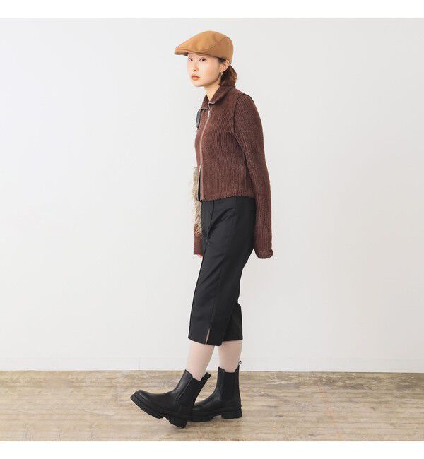 Ray BEAMS 「シャギー ジップ カーディガン」|カーディガン|