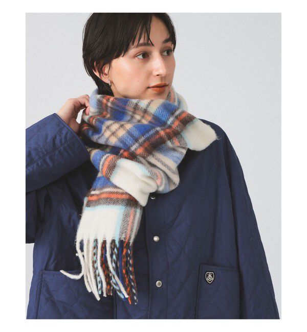 Ray BEAMS 「チェック マフラー」|マフラー|