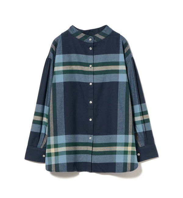 BEAMSBOY「ビッグ タータン バスク シャツ」|シャツ・ブラウス|
