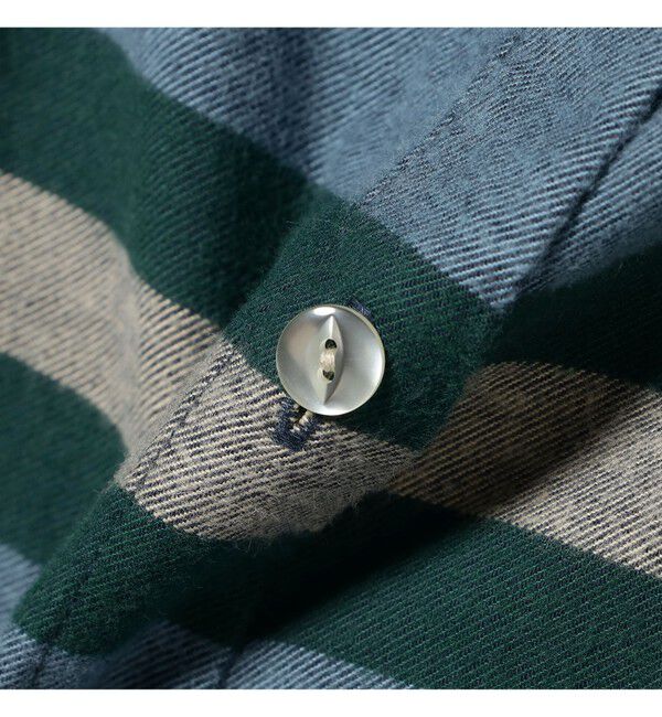 BEAMSBOY「ビッグ タータン バスク シャツ」|シャツ・ブラウス|