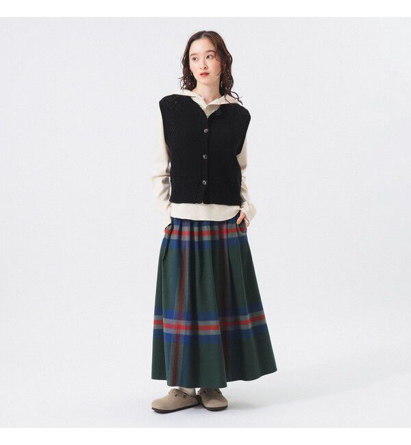 BEAMSBOY「レース ニット ベスト」|ベスト・ジレ|