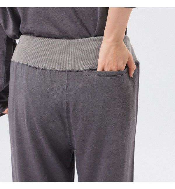 BEAMSBOY「ロゴ イージーパンツ」|チノ|