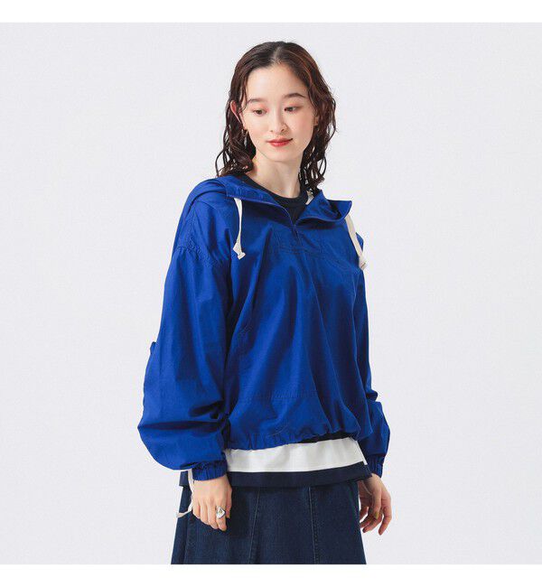 BEAMSBOY「サイドボタン アノラック」|ブルゾン・スタジャン|