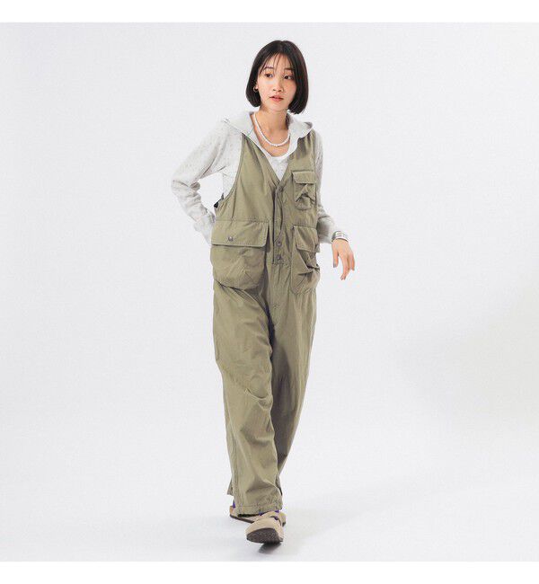 BEAMSBOY「コットンウェザー ハンティングベスト オールインワン」|オールインワン|