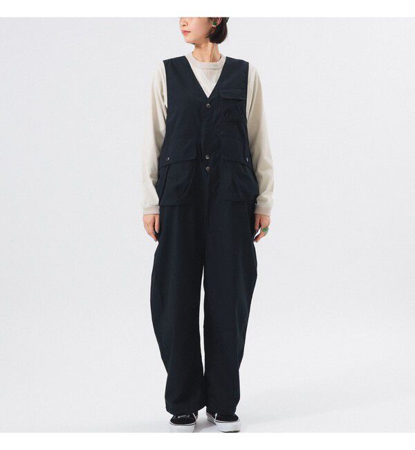 BEAMSBOY「コットンウェザー ハンティングベスト オールインワン」|オールインワン|