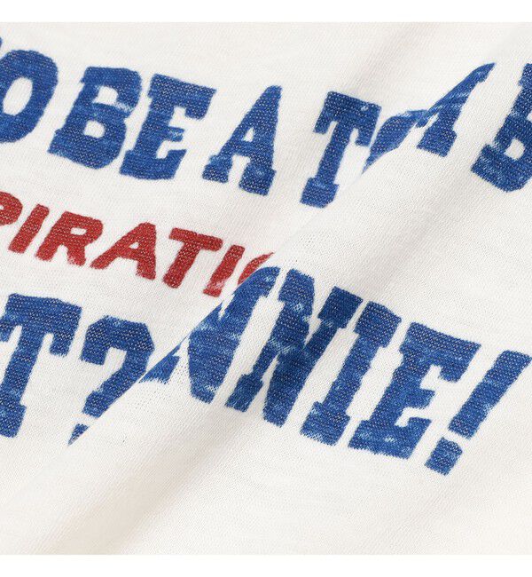 BEAMSBOY「ボーイ メッセージ ロングスリーブ Tシャツ」|Tシャツ・カットソー|