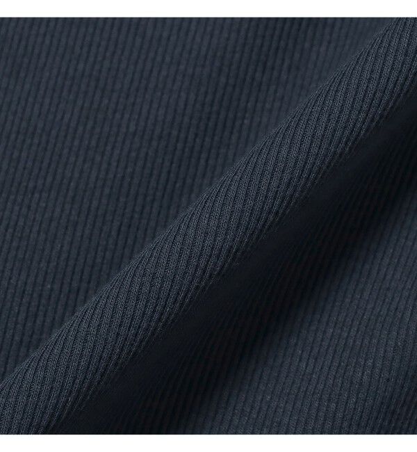 BEAMSBOY「リブ フリル ギャザー ロングスリーブ」|Tシャツ・カットソー|