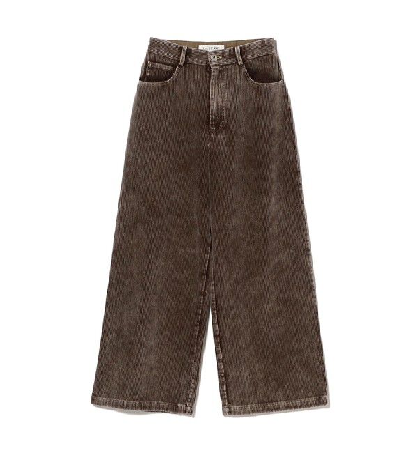 Ray BEAMS 「コーデュロイ 5ポケット ワイド パンツ」|チノ|