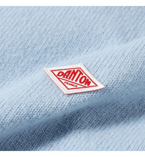 Ray BEAMS 「DANTON / LAMBS WOOL CREWNECK CARDIGAN」|カーディガン|