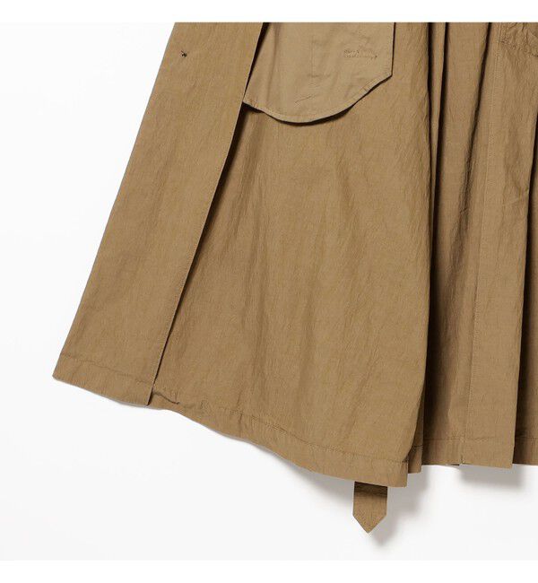 BEAMSBOY「コットン ナイロン ミリタリー ステンカラー コート」|ダッフルコート|