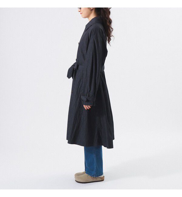 BEAMSBOY「コットン ナイロン ミリタリー ステンカラー コート」|ダッフルコート|