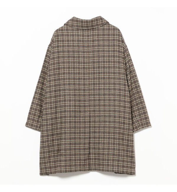 BEAMSBOY「ガンクラブ チェック コート」|ダッフルコート|