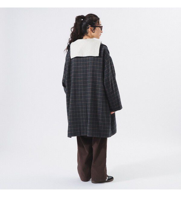 BEAMSBOY「ガンクラブ チェック コート」|ダッフルコート|