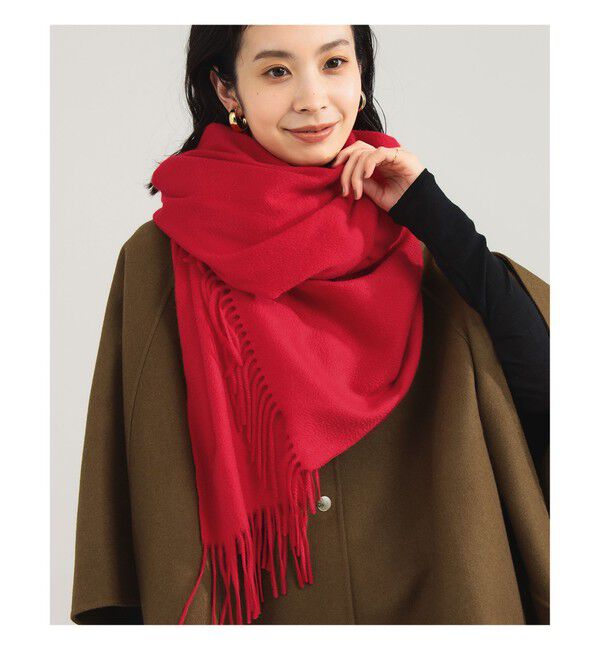 Demi-Luxe BEAMS 「カシミヤ ソリッド ストール」|ストール|