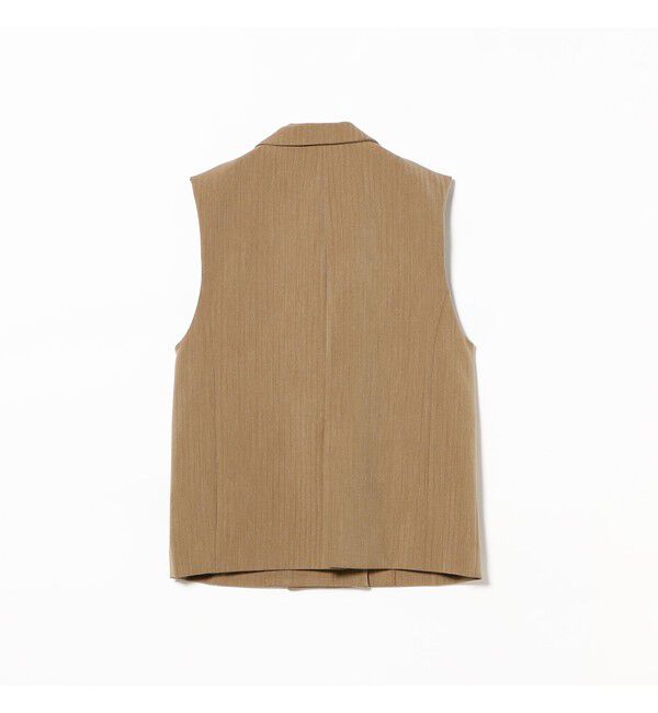 Ray BEAMS 「ヘリンボーン 4ボタン ダブルブレスト ジレ」|ベスト・ジレ|